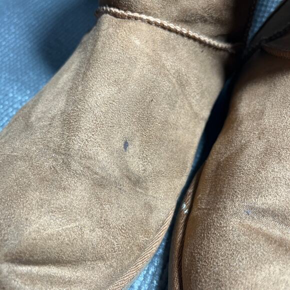 Makalu Ani Winter Boots Womens Size 8.5M Brown Suede Leather Faux Fur Lined - Picture 2 of 12